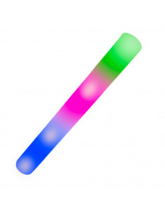 10 Pcs Light-up Led Bâtons de mousse colorés Éponge Glow Sticks
