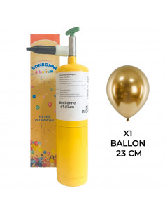 Eurooxygène - Bouteille de gaz hélium pour gonfler 100 ballons pour fête,  anniversaire, mariage, diplôme, couleur HE100 : : Cuisine et Maison
