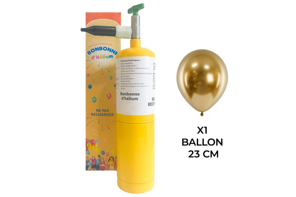 bonbonne helium 1 ballon