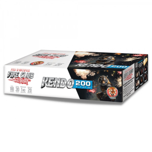 Feu d'artifice automatique FIRE CLUB "KENDO" 200 TIRS - 1 min 50 sec