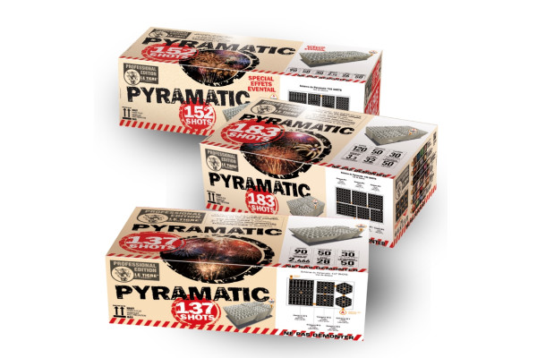 Maxi Pack PYRAMATIC® - Feux d'artifice automatique