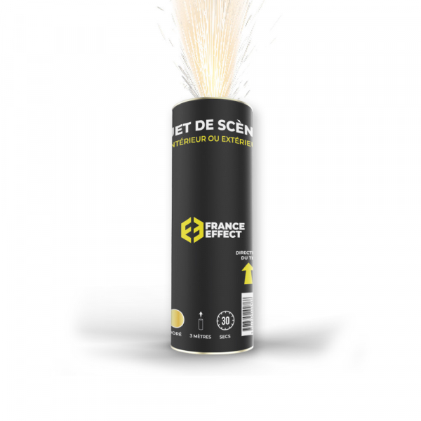 5 Jets de Scène Argent – Effet éblouissant de 30 Secondes