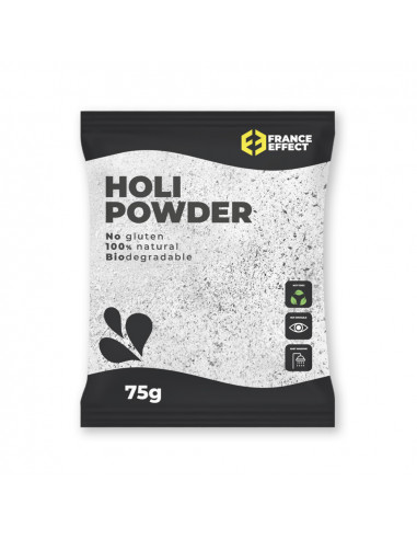 Poudre Holi BLANC - Sachet 75 grammes