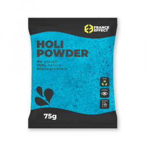 poudre holi bleu