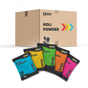 lot 100 sachets poudre holi