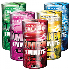 PACK 5 Fumigènes en pot...