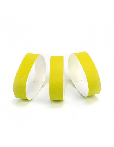 bracelets identification jaune