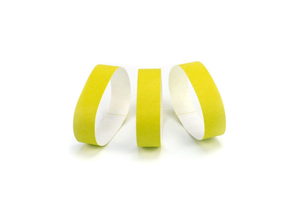 bracelets identification jaune