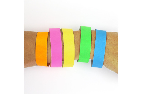 bracelets identification papier