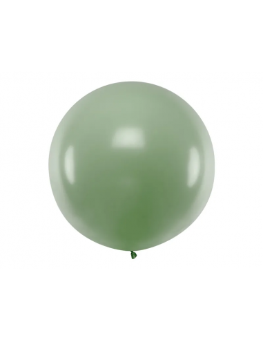 ballon vert pastel