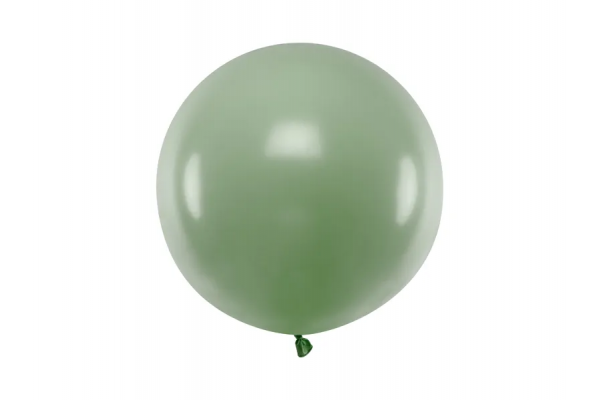 ballon vert romarin pastel