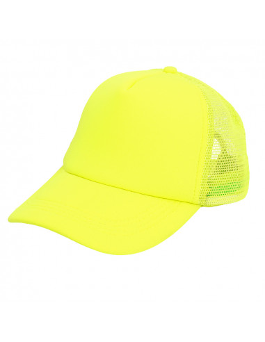 casquette fluo jaune