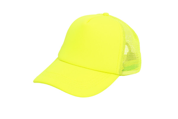 casquette fluo jaune