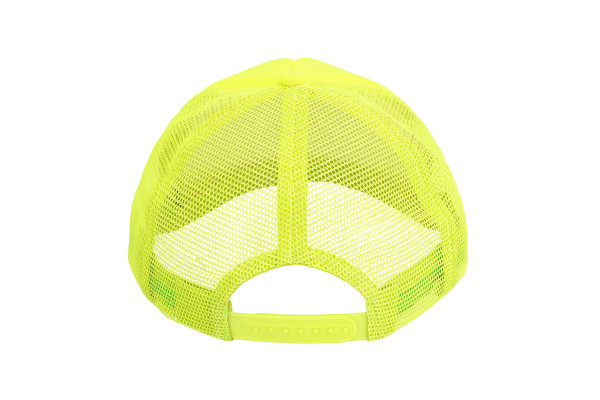 casquette fluo jaune reglable