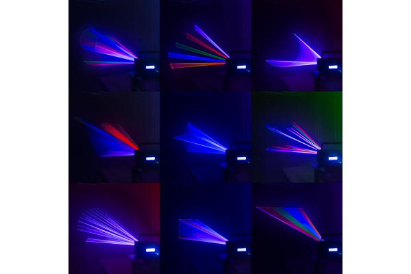 laser analogique effets differents