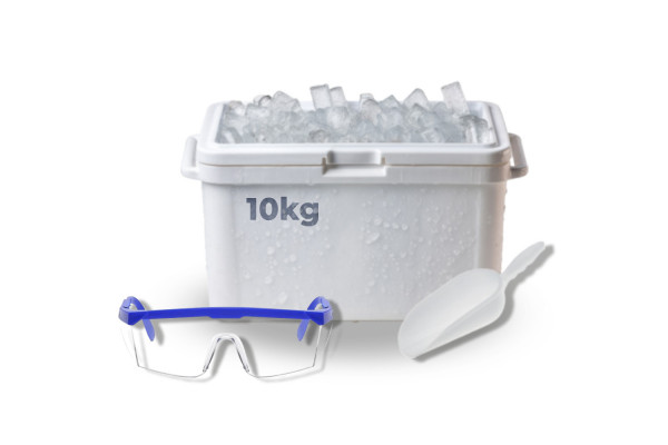 Kit Carboglace (glace carbonique) - 10 Kg