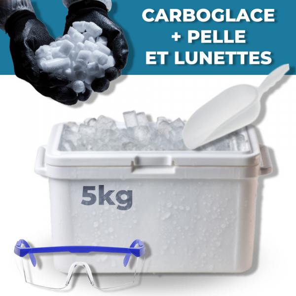 Kit Carboglace 5 Kg Effet de Fumée Époustouflant avec Pelle à Glace — free download