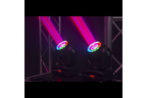 lyre led beam effet rose