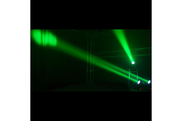 lyre led beam effet anneau vert