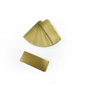 confettis doré rectangulaire