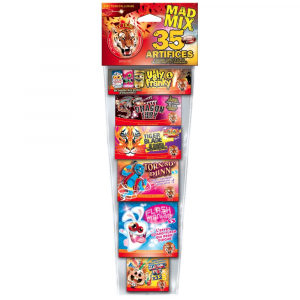 Assortiment FUN Mix - 7 boîtes de 47 artifices