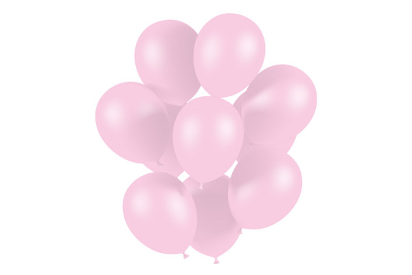 ballons roses pastel bouquet