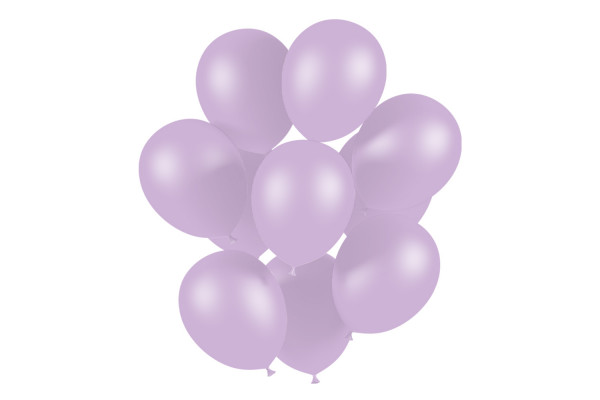 ballons violets pastel bouquet