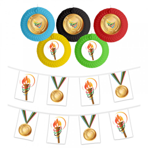 kit jeu sportif JO deco