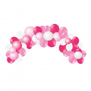 KIT ARCHE BALLONS ROSE