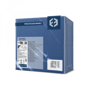 Paquet de serviettes airlaid en papier bleu marine