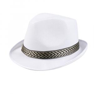 chapeau blanc
