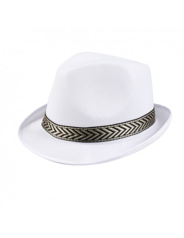 chapeau blanc