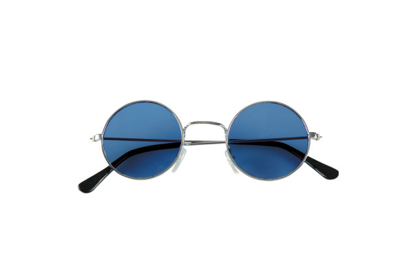 lunettes hippie bleu
