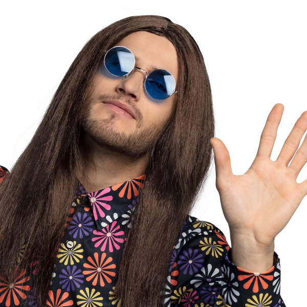 Lot De 10 Paires De Lunettes De Soleil Rondes Hippie Multicolores - Blulu - Neuf