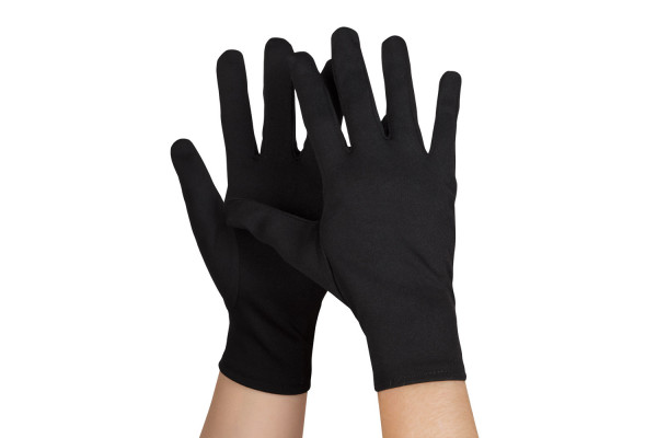 gants noirs basique