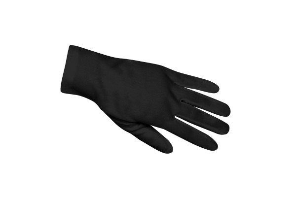 gants noirs droit