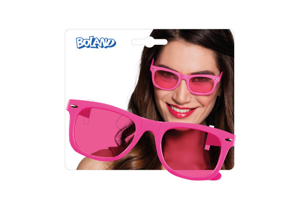 lunettes rose fluo pack
