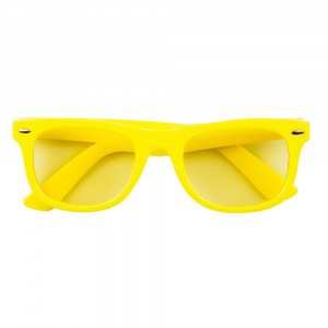 lunettes jaune fluo