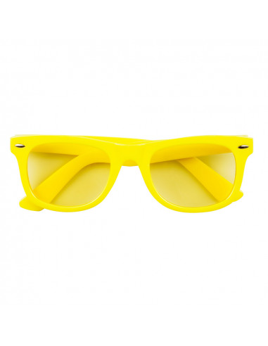 lunettes jaune fluo
