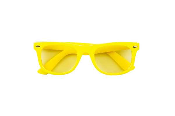 lunettes jaune fluo