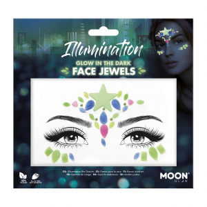 bijoux visage phosphorescent