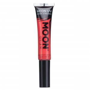 peinture cheveux fluo rouge