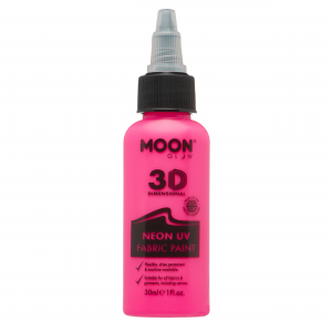 peinture textile fluo rose