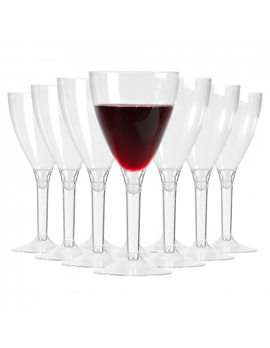 Groupe de 10 verre à vin cristal