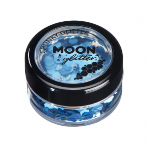 paillettes holographies chunky bleu