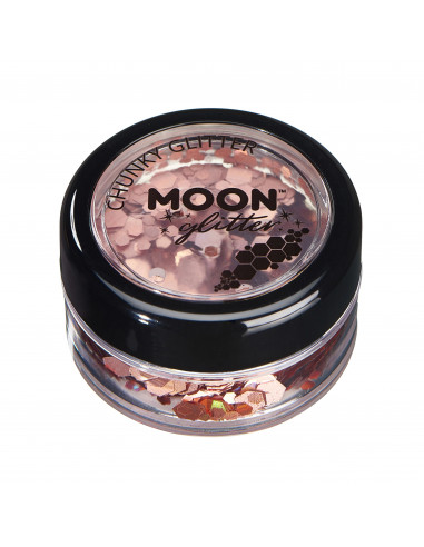 paillettes holographiques rose gold