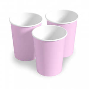 Gobelet en plastique de 20cl rose pastel