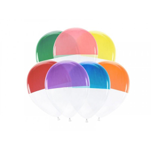 ballon baudruche bicolore