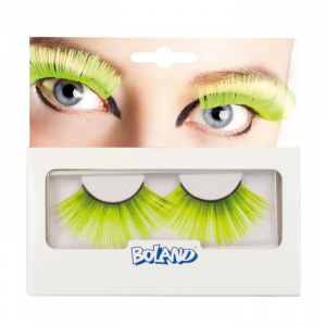 Faux cils fluorescents jaune