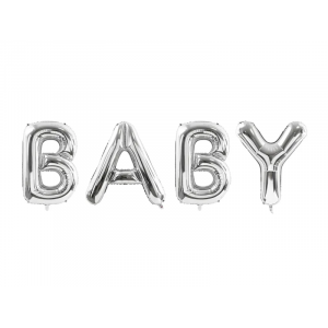 ballon alu baby argent